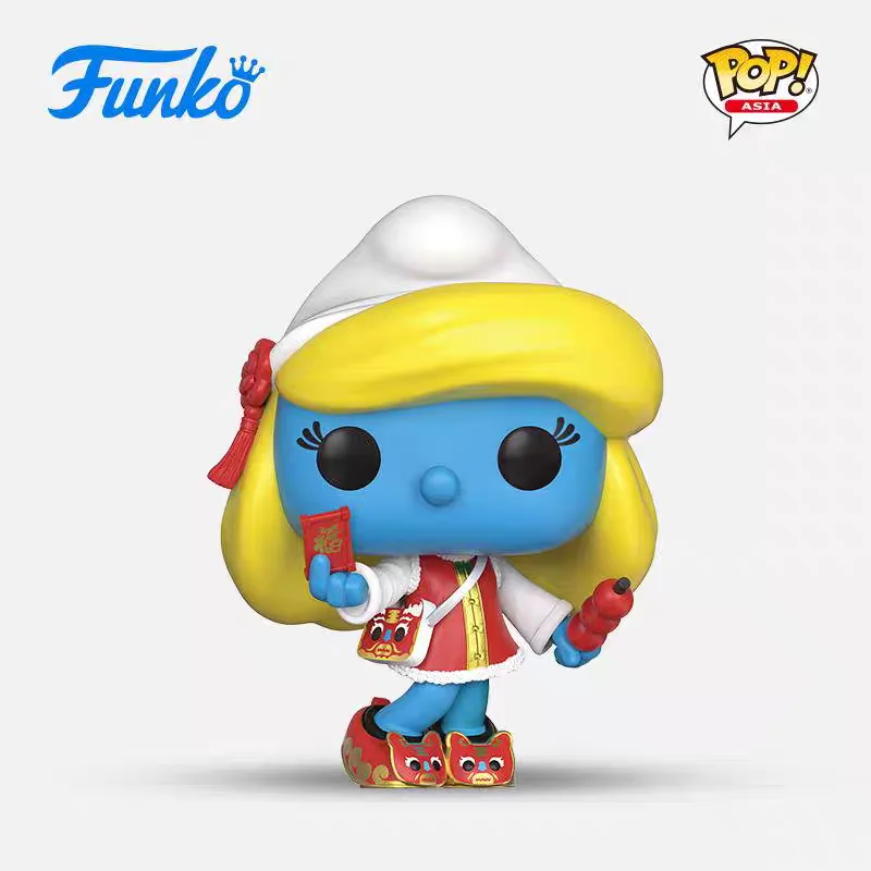 New Original Funko Pop Figures The Smurfs Anime Figure Smurfette Gargamel Figurine Pvc Statue Model Collection Ornament Toys