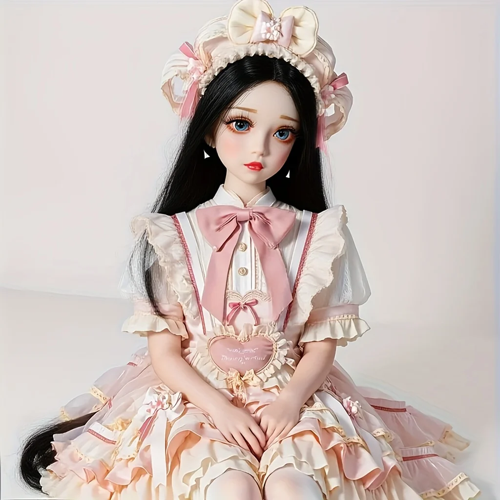 65cm 80cm 100cm TPE-pop Realistische liefdespop Naadloos lichaam Levensechte huidtextuur Beweegbaar skelet Flexibele gewrichten Cosplay