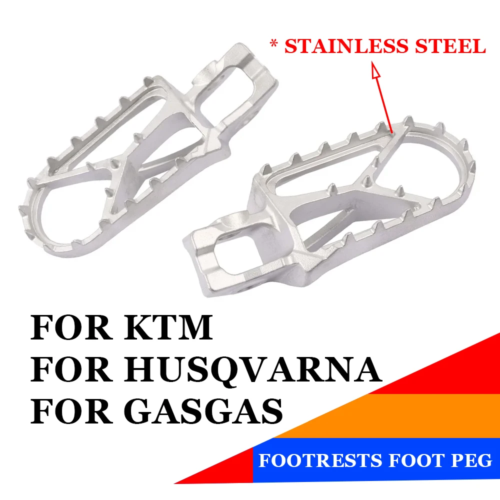 

FootRest Foot Pegs Rests Pedals For KTM EXC 300 EXCF 250 XC XCF SX 85 SXF 125 150 200 350 450 530 For Husqvarna TE FE TX GasGas