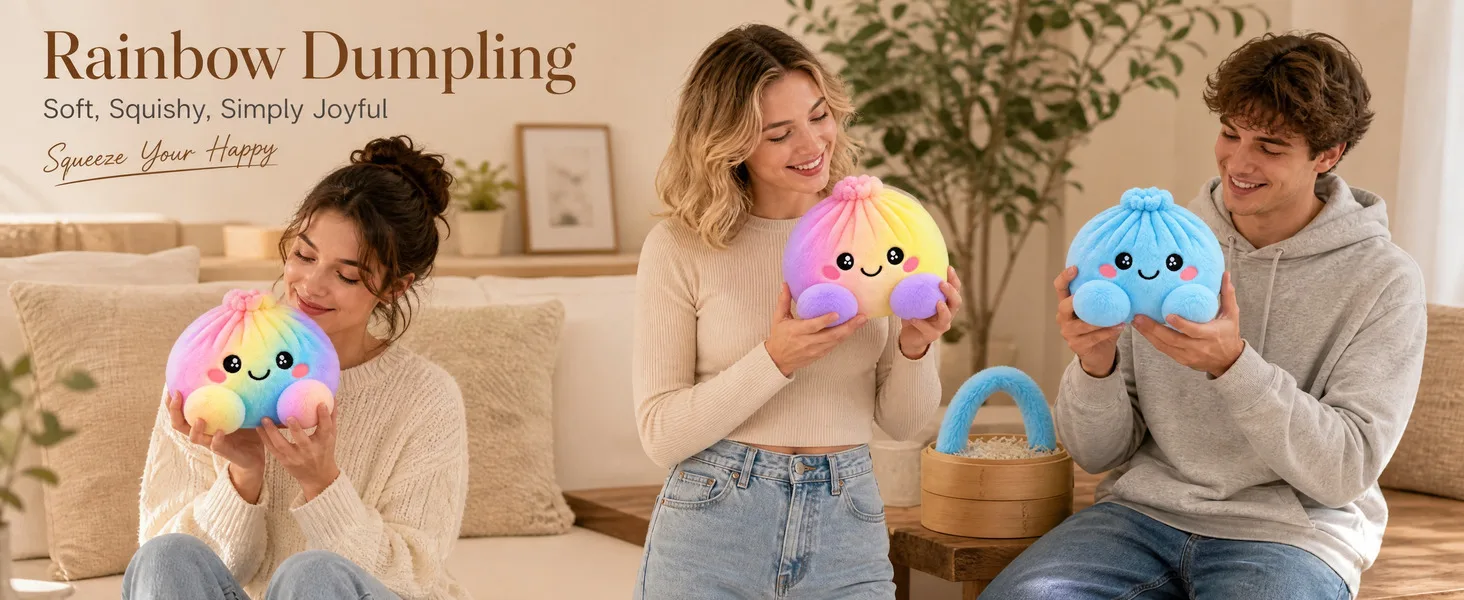 Cute Dumpling Plush