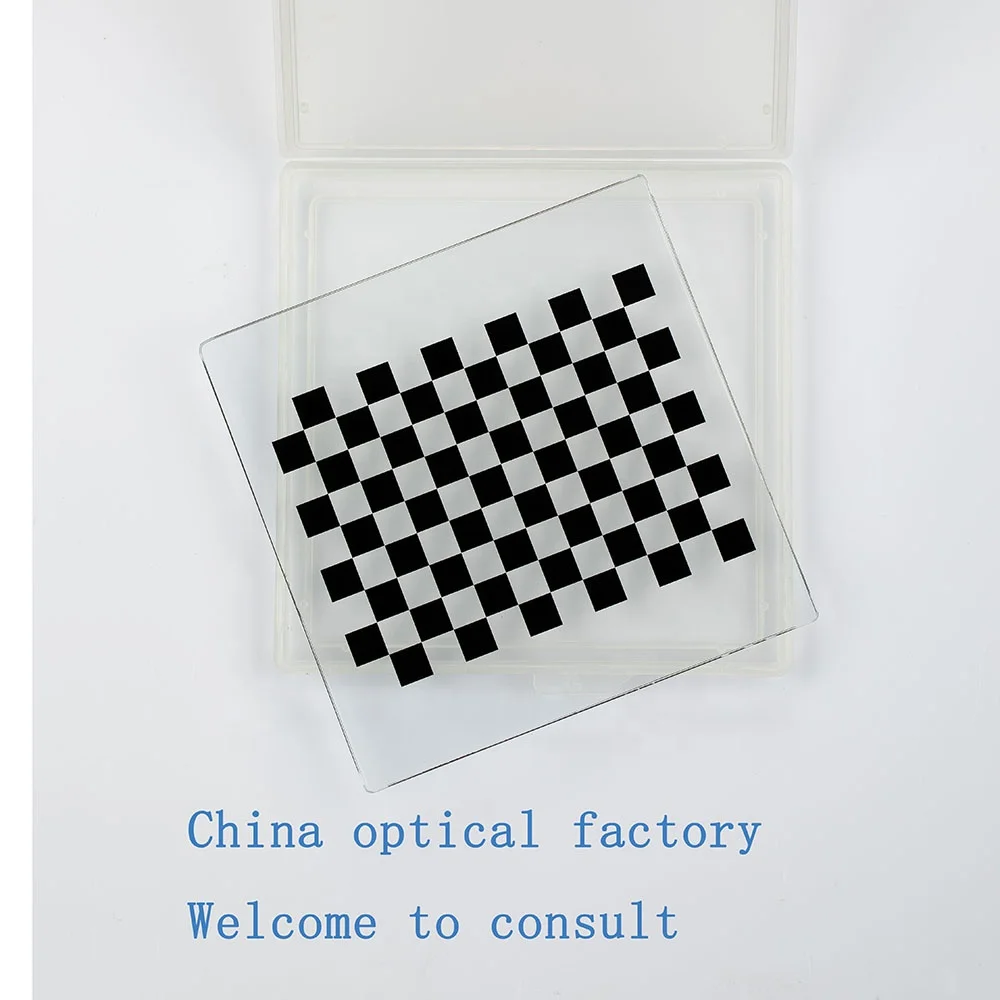 Circle Dot Checkerboard Correction Plate Custom Wholesale Glass Ceramic Metal For Robot Vision Positioning With Camera