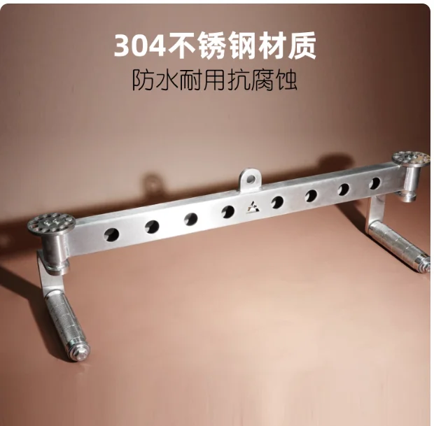 

Stainless Steel Multifunctional Rotating Pull Rod/Back Training Handle Home Comprehensive Fitness Adjustable