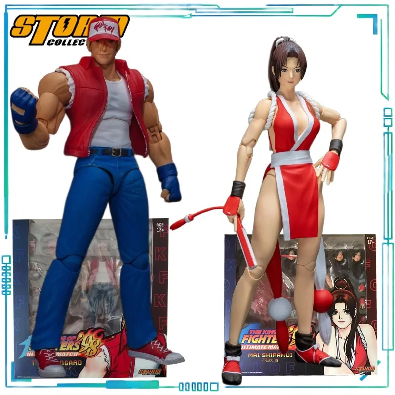 Storm Collectibles Echte King of Fighters 98UM weet niet over Fire Dance en Terry Bogard Eindproduct Model Collect