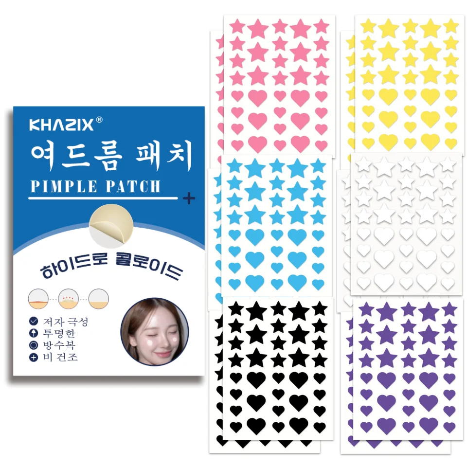 432 pieces of facial acne patches, concealer patches, pimples patches, ultra-thin invisible breathable hydrogel