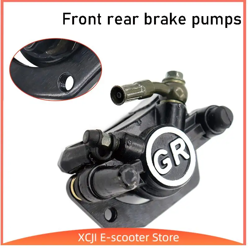 

New 1pcs Motocycle Front And Rear Brake Calipers With Brake Pads Brake Pump For Chinese Citycoco Electric Scooters