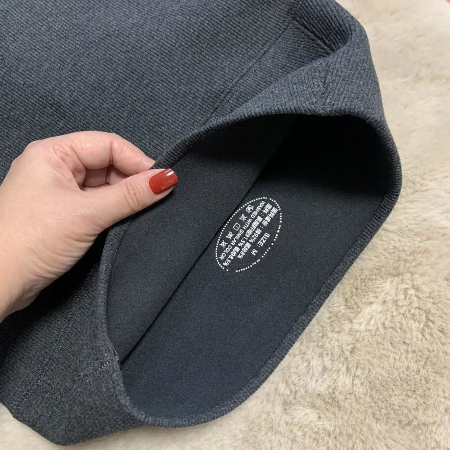 

Женские утепленные леггинсы для йоги с ребристой подкладкой и вертикальными полосками, осенне-зимние, облегающие, с эффектом похудения, базовый слой