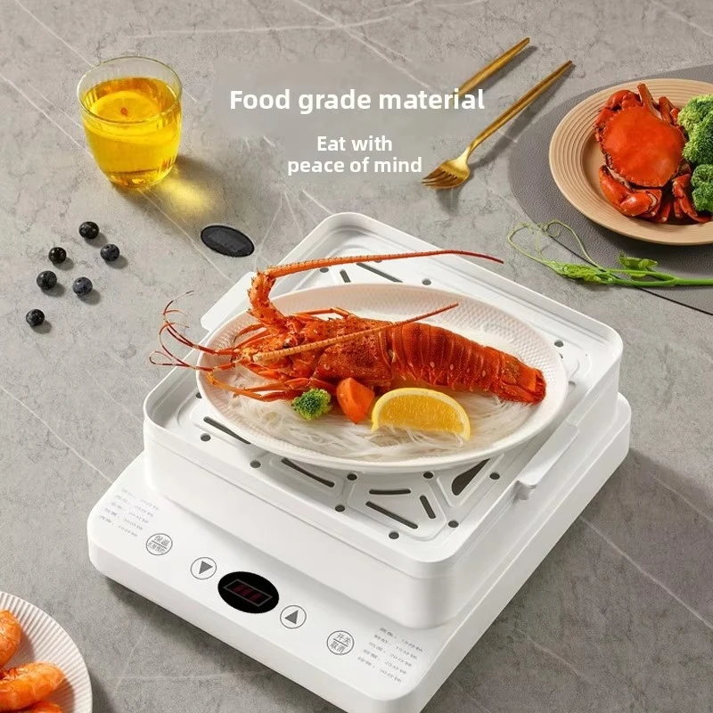Electric steame household 24L large-capacity visual cover, three-layer touch control, suitable for 4-5 people to give gifts