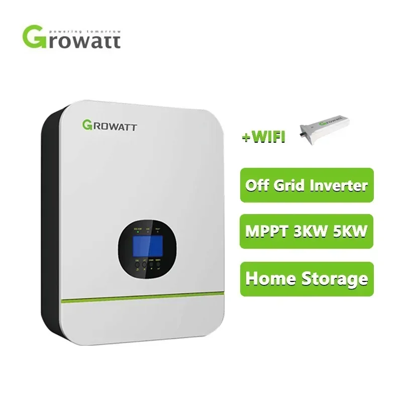 

Growatt Best China Supplier 1 Phase 24V Inverters Converters 3Kw 5Kw Factory Price Solar Inverter