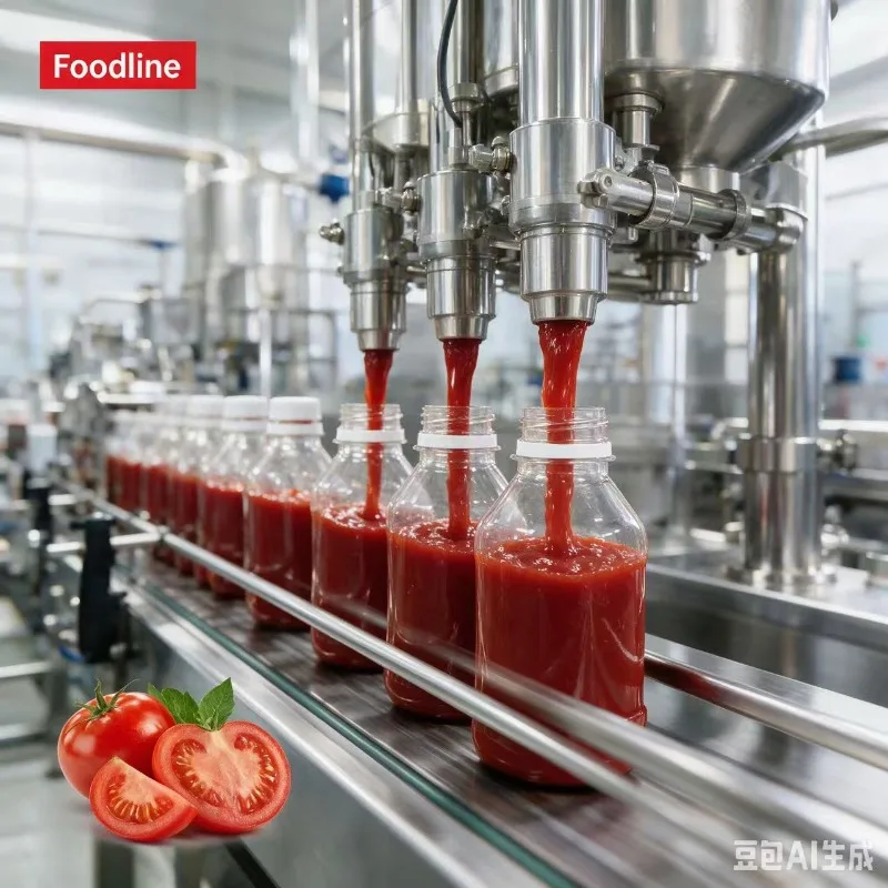 Aseptic bag filling tomato paste production line hot break tomato concentrate processing production machinery