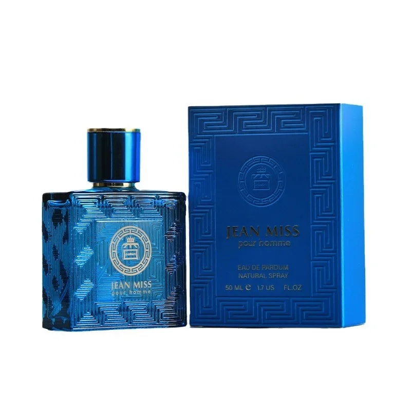 50/100ml Parfum untuk pria Parfum Homme Cologne menarik wanita Profumi kencan kerja Parfum segar Feminino aroma tahan lama