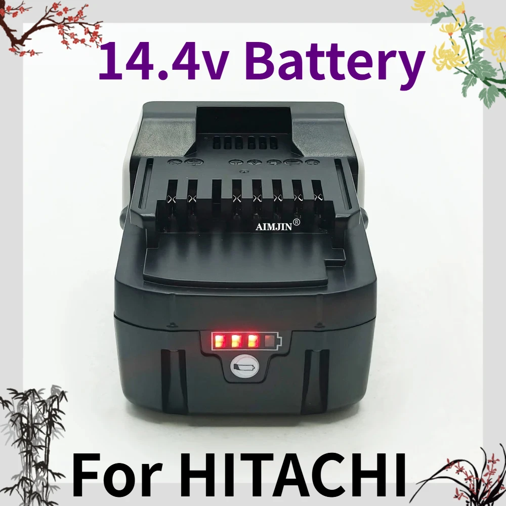 Rechargeble Power Tool 6.0Ah Battery 14.4v Battery For HITACHI BSL1415 BSL1430 CD14DSL DH14DSL DS14DSL 329901 Cordless Drill