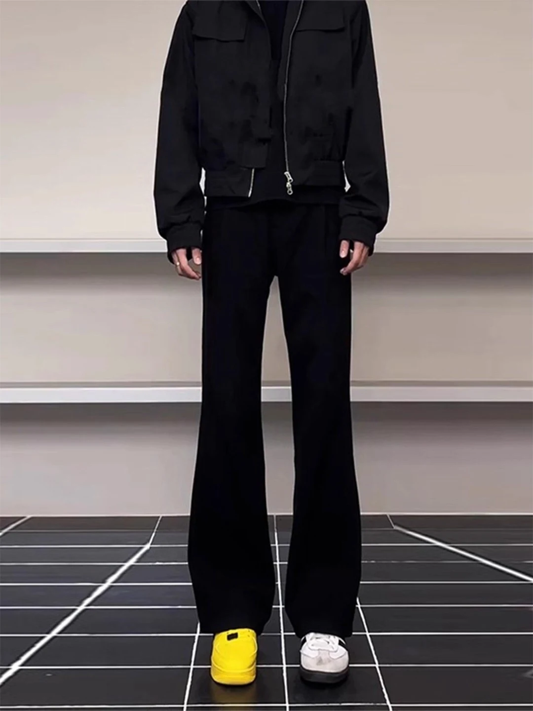 

Мужские джинсы American High Street Fce с подкладкой, прямые брюки Cleanfit Bootcut, длинные брюки, осенне-зимние брюки с эффектом похудения