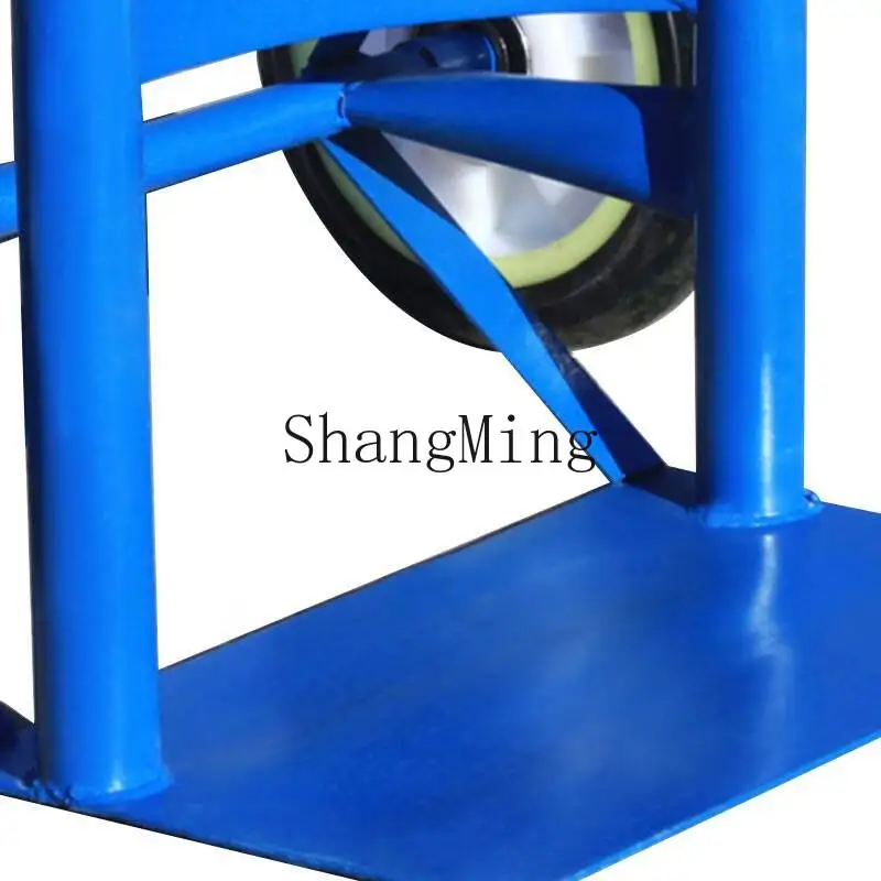 CL รถเข็นถังแก๊สหนารถบรรทุกมือ 40L กระบอกเดียวไม่มีขายึด