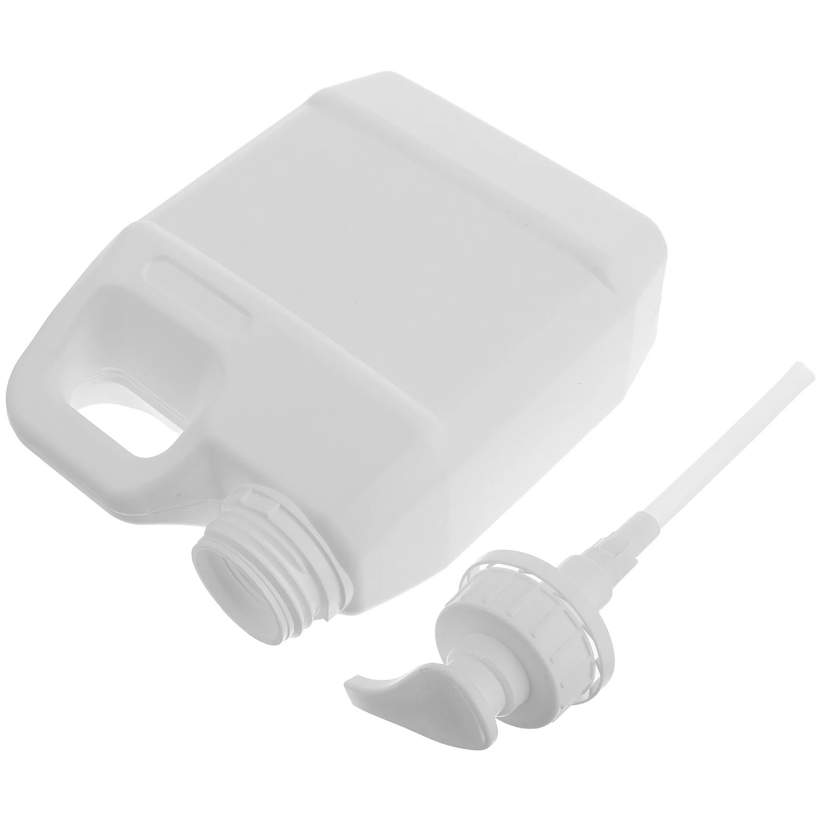 

2L Plastic Jug With Handle Refillable Pump Dispenser Heavy Duty Liquid Container Shampoo Shower Gel Bottle Travel Soap Dispenser