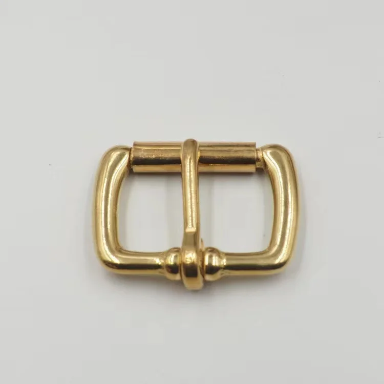 Single Pin Roller Bar Buckle Solid Brass Rolling Buckle