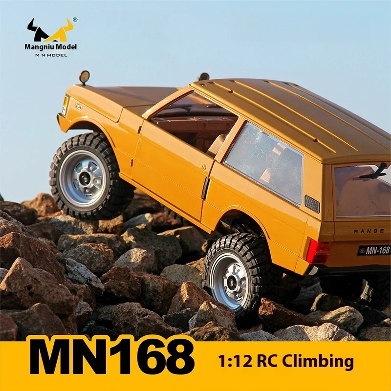 

Hot 2.4G Mang Niu 4WD Model Mn168 Lr Remote Control Climbing Car Boy Professional Rc Outdoor Off-Road Vehicle Toys Holiday Gifts