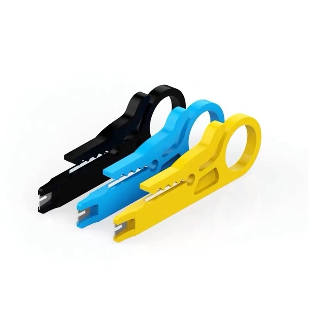 10pcs New Hand Tools Simple Playing Card Stripping Cable Stripper Novel Pliers 3 color Special