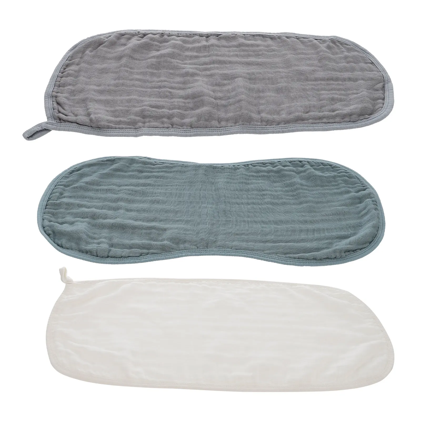 

Набор из 3 салфеток для отрыжки для младенцев: премиум-класс, впитывающие, мягкие, нежные для кожи, для новорожденных и малышей, многоразовые, моющиеся