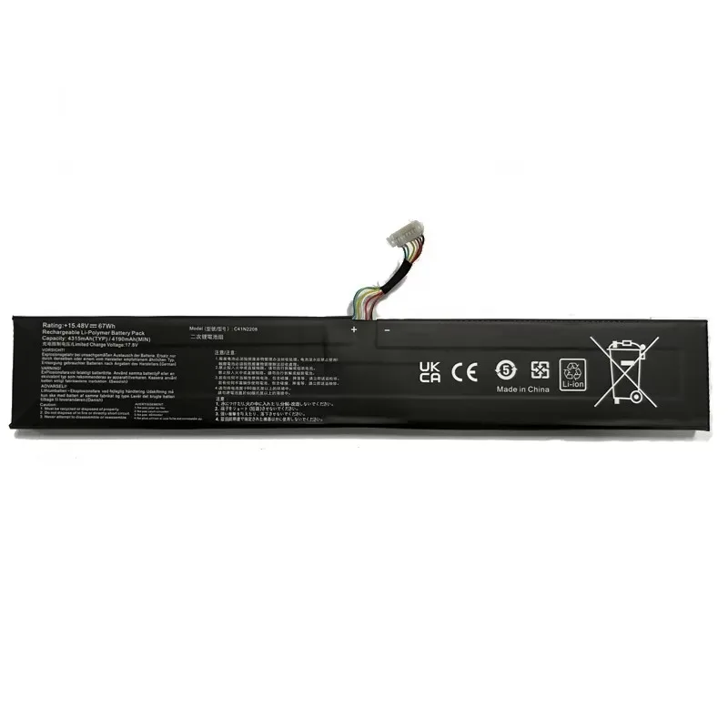 C41N2208 Neuer Akku, kompatibel mit ASUS ROG Ally PC71L RC71L Gaming Handheld Series mit kostenlosen Tools 15,48 V 74 Wh