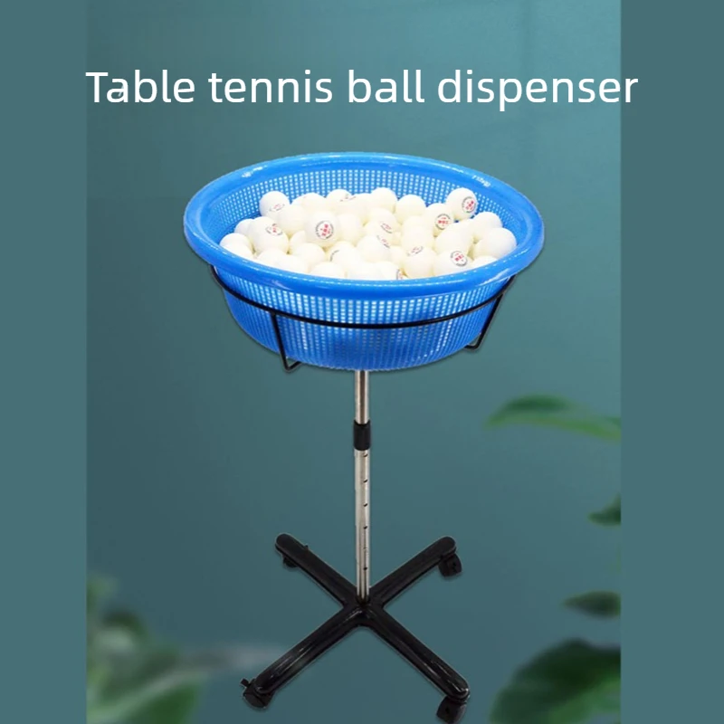 

Movable Table Tennis Multi Ball Basket Adjustable Ball Collection Baskets Large Capacity Balls Collector Portable Sports Parts