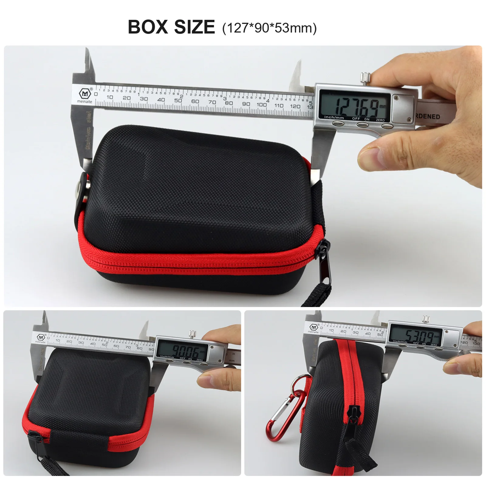 Golf Rangefinder Case EVA Hard Cover Range Finder Bag Outdoor Telescope Hunting Rangefinder Storage Case Mini Shockproof Bag