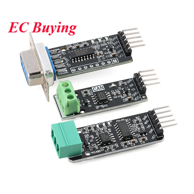 10pcs/lot CAN to TTL Convertor Board Module RS485 to TTL Convertor CAN-TTL Serial CAN Drive Support 3.3 5V Wide Voltage Supply