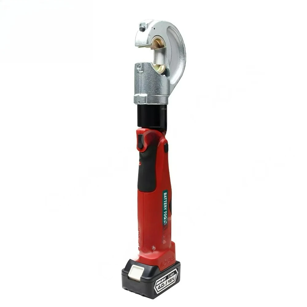 ES-400 18V Battery Powered Hydraulic Crimping Tool - Professional Cable Crimper 1 Year Warranty CE Certified 42mm Stroke