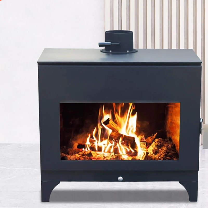 Wood Burning Fire Pit Heater Indoor Home Villa Rural Winter Heating Fireplace Stove