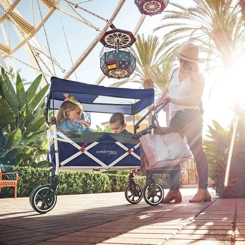 

#For For 2CT 6plus Extended Cart Baby can sit on the Reclining Twin Twins Camping Cart&*