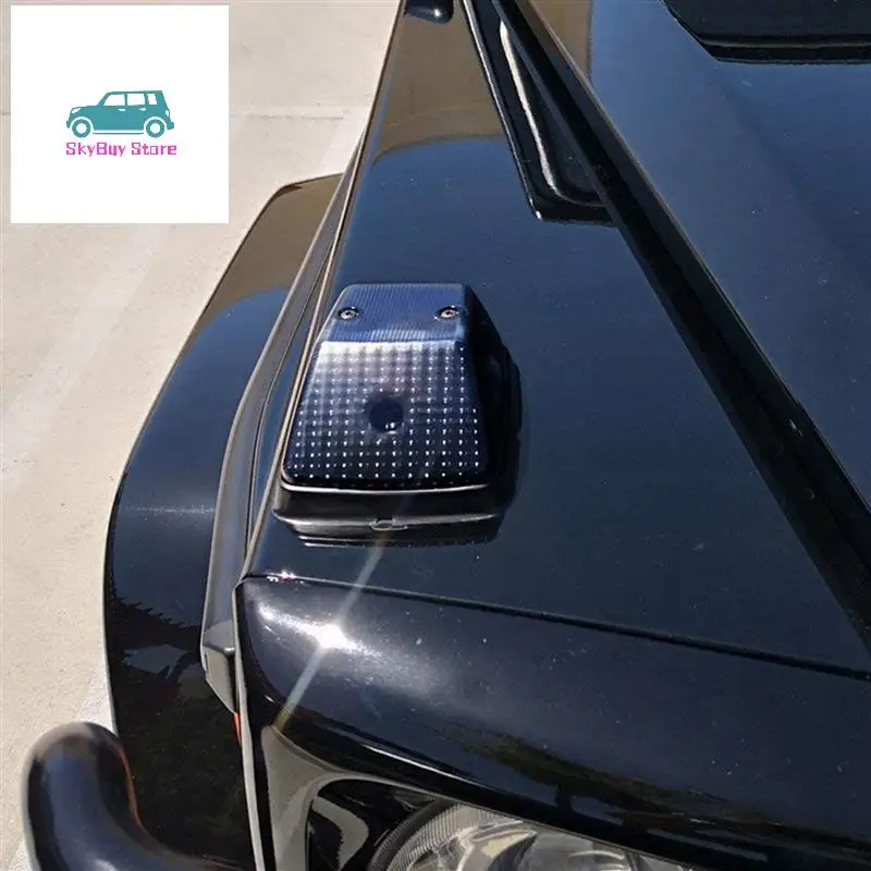 

6X Car Gloss Black Front Turn Signal Lamp Lenses For Mercedes Benz W463 G-Class G500 G550 G55 G63 G65 86-18 A4638260057