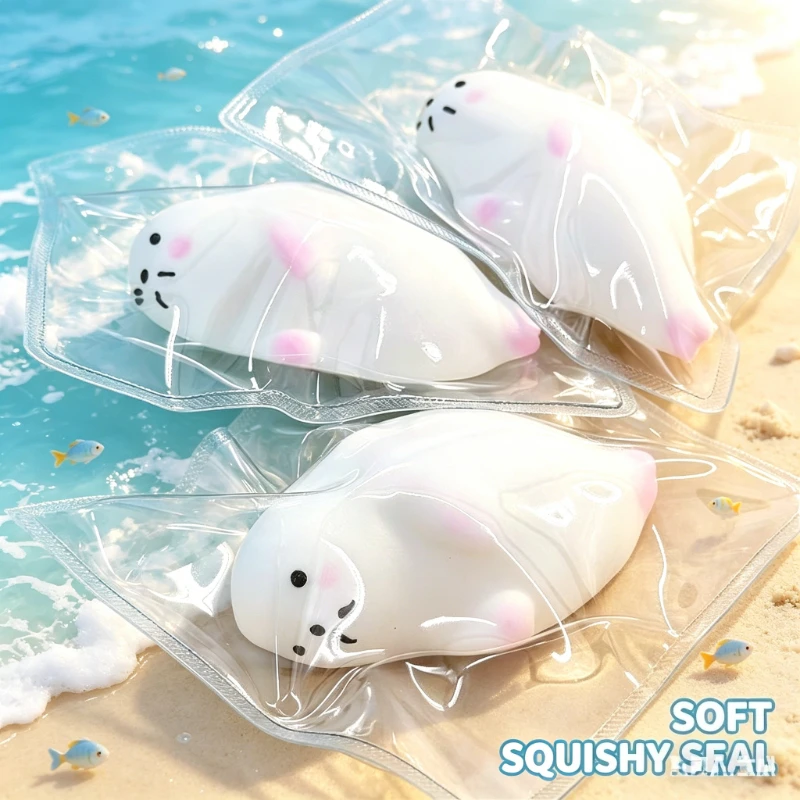 

Taba Kuao Cute Squishy Seal Stress Toy, Slow-Rebound Squeeze Fun Soft Squeeze Toy, Taba Toy Adorable Desk Decoration, Holiday Gift, Party Interactive Gift, Birthday Souvenir, Office Relaxation Tool, Children's Fun Toy, Cozy Home Decor