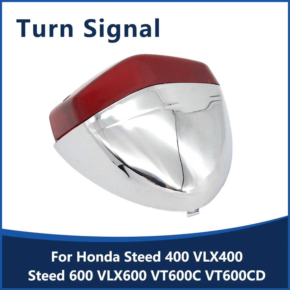 

For Honda Steed 400 600 VLX400 VLX600 1989-1997 Motocycle Rear Brake Light Flashing TailLight Indicator VLX 400 VT600C VT600CD