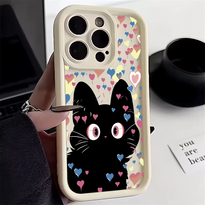 Funny Graffiti Cat Dog Pattern Case For Xiaomi Poco F6 F5 X6 X5 X3 M6 Pro Mi 11 Lite 5G 14 13T 13 12T 12 Candy Soft Bumper Cover