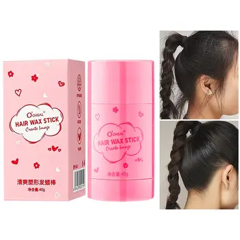 O'CHEAL 40g vlasový voskový krém v tyčince, vlasový artefakt, úprava poškozených vlasů, krém na vlasy, lak na vlasy, fixační vosk, anti-frizz tělový krém v tyčince 8 nejlepší prodej voskové tyčinky na vlasy - №7