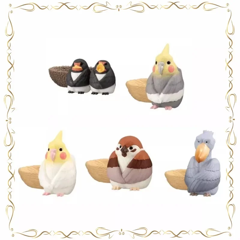

Gashapon Lories Wait Modeling Kawaii Desktop Ornament Children's Day Gifts Action Figure Model Toys