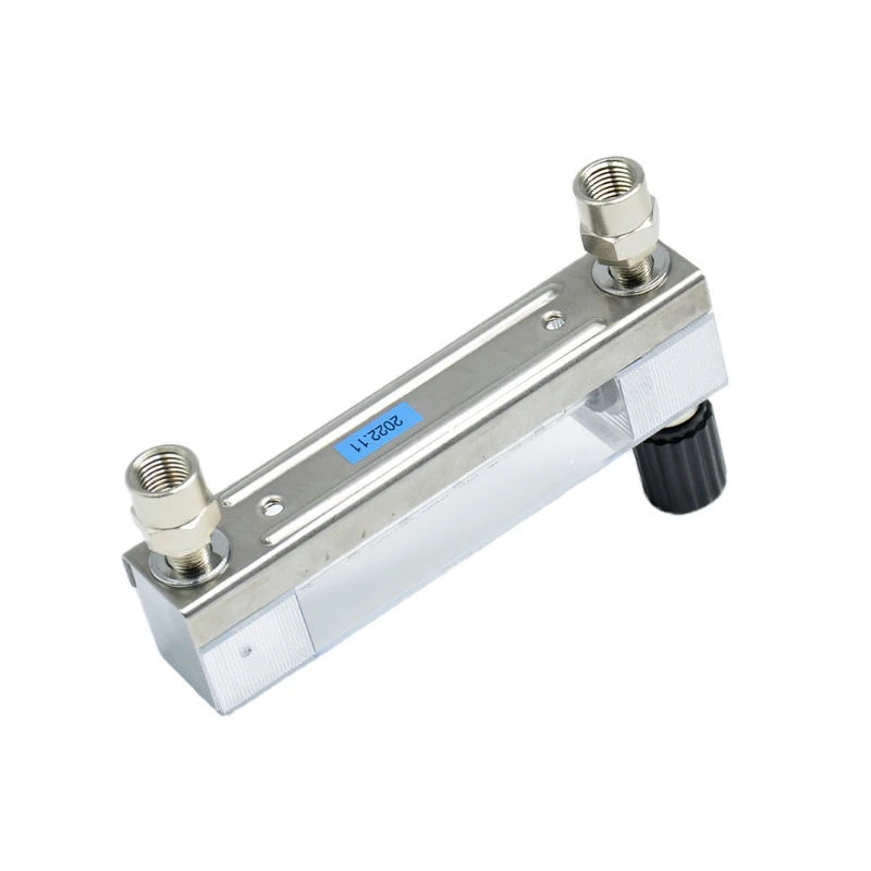 Glass Tube Liquid Flowmeter Water Flowmeter Instrument Used for Special Liquids Experiment Measuring (10-100mL/min)