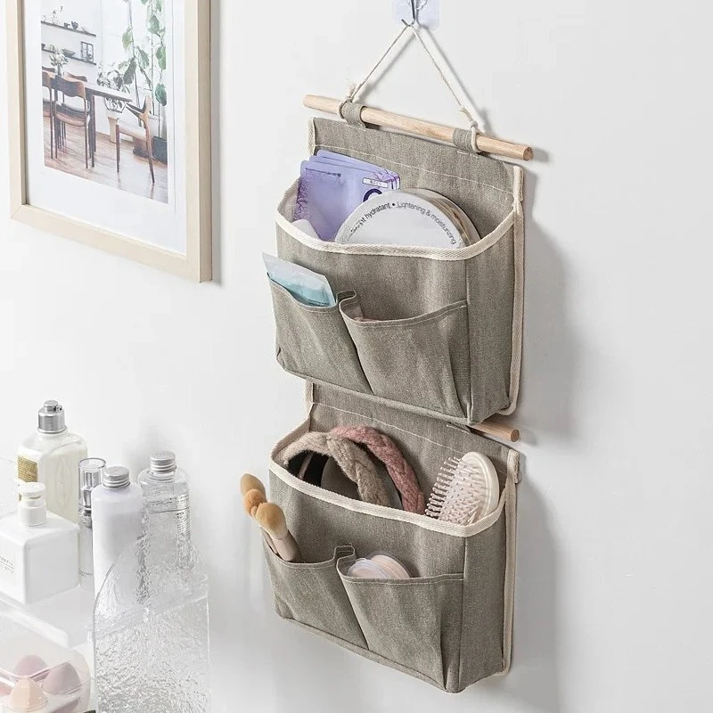 Wall Door Hanging Storage Bag Waterproof Underwear Organizer Sundries Storage Pouches Closet Wall Hanging Storage Bag Home Decor