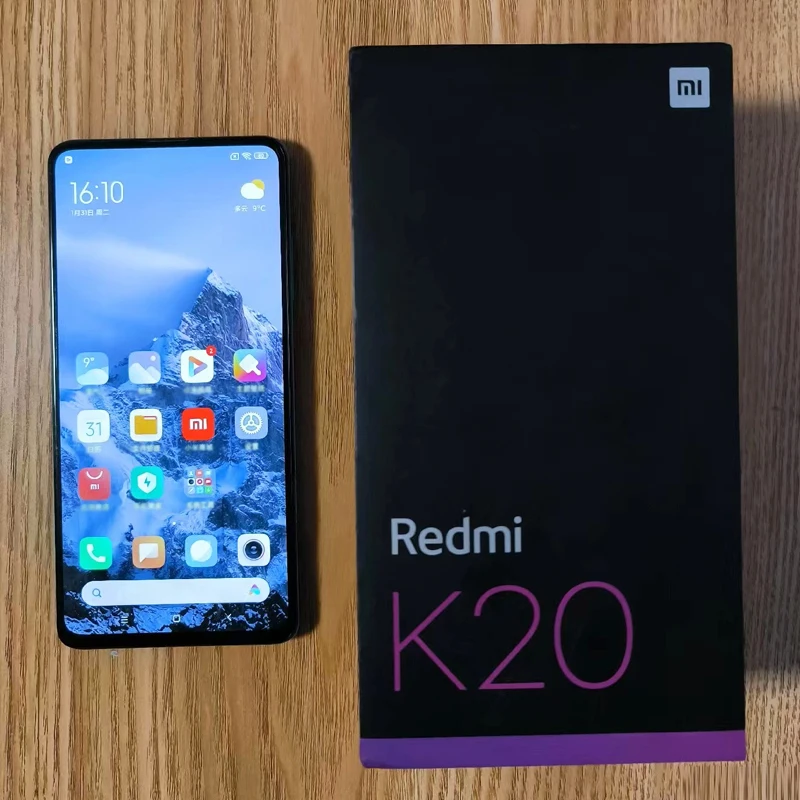 Smartphone Redmi K20/ Xiaomi MI 9T Snapdragon 730 6.39 inch Display 1080x2340 Pixels Cell Phone Global Versionused phone