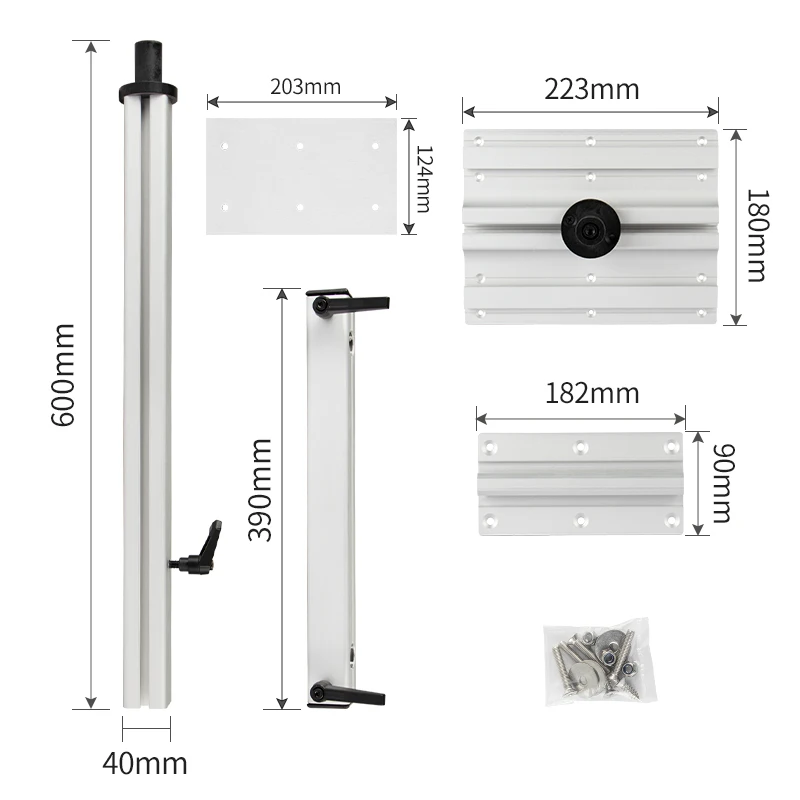 RV modification, rotating, quick dismantling, table leg lifting, table side hanging, universal folding support, table foot, tabl