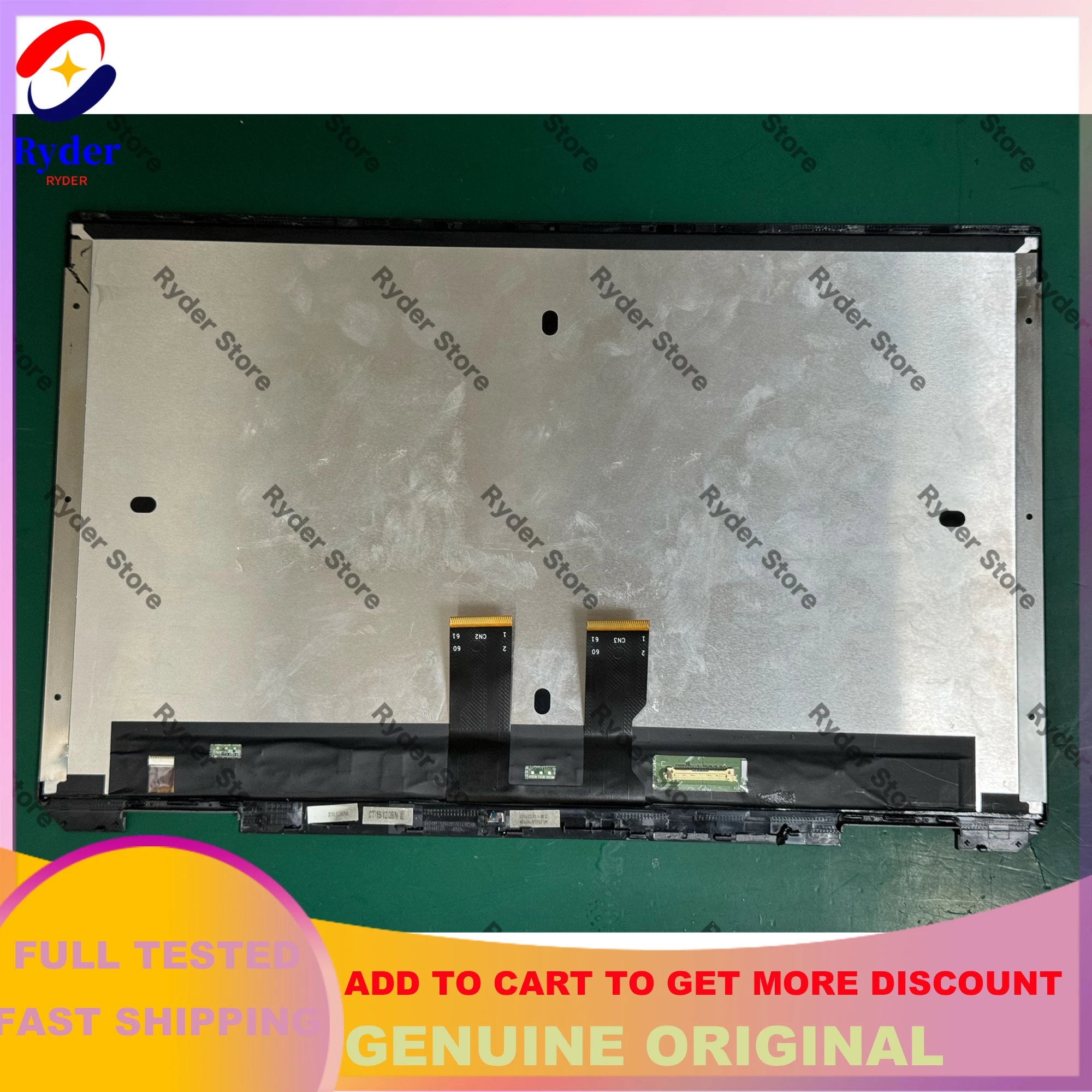 13.3'' UHD OLED For HP Spectre X360 13-AW Series LCD Display Touch Screen Digitizer Assembly M08384-4401 L63531-1J0