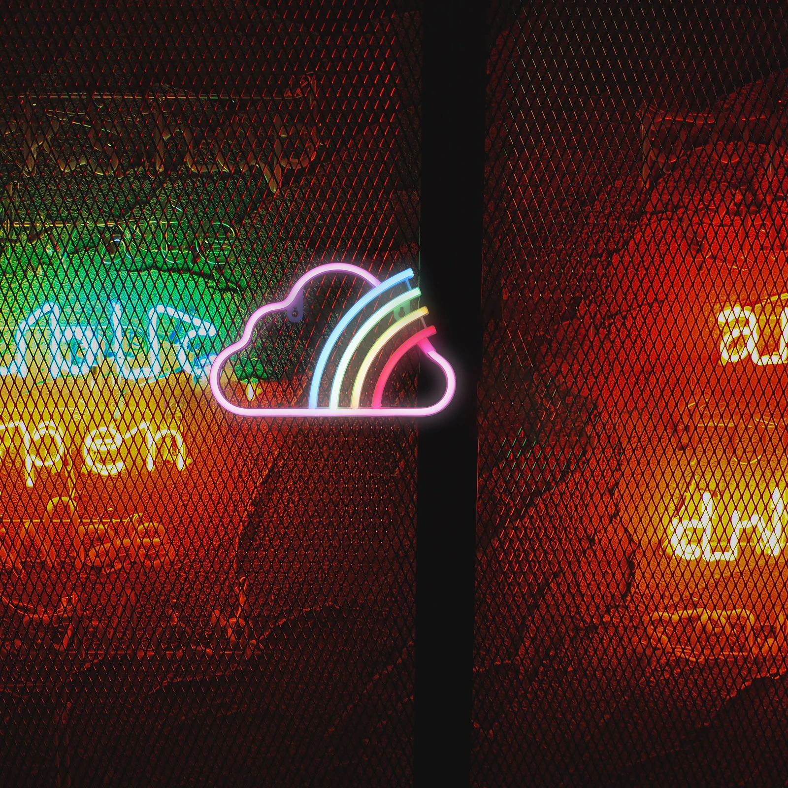 Stijlvol LED Neon Light Cloud Rainbow Design voor Room Bar Mall Decor Neon Sign voor Holiday Party Decoration LED Cloud