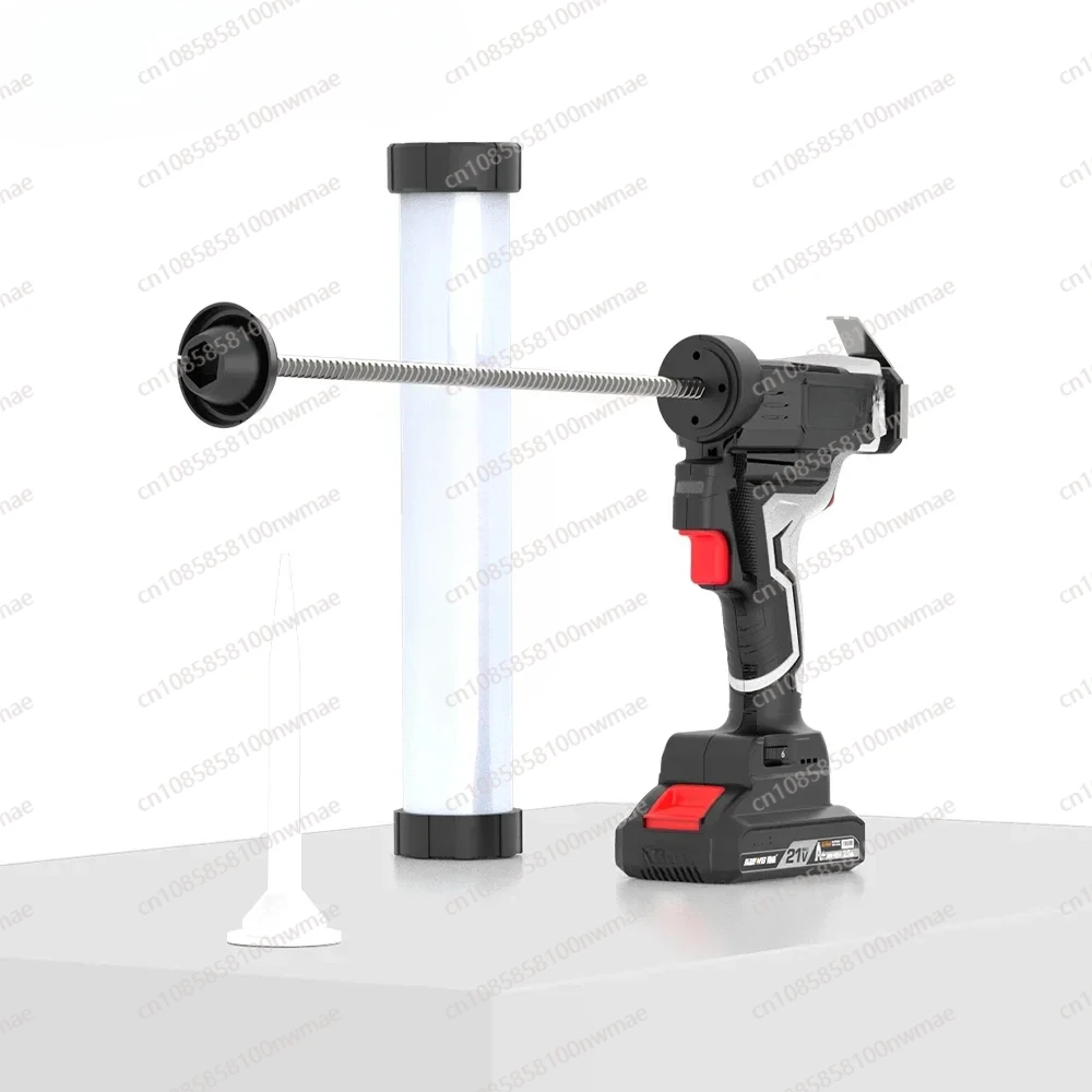 21V Electric Glass Glue -Gun Caulking Machine Variable Speed for Beauty Floor Balcony Window Power Guns