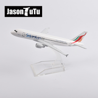 JASON TUTU 16cm SriLankan Airlines Airbus A320 Plane Airplane Model Aircraft Model Diecast Metal 1/400 Scale Planes