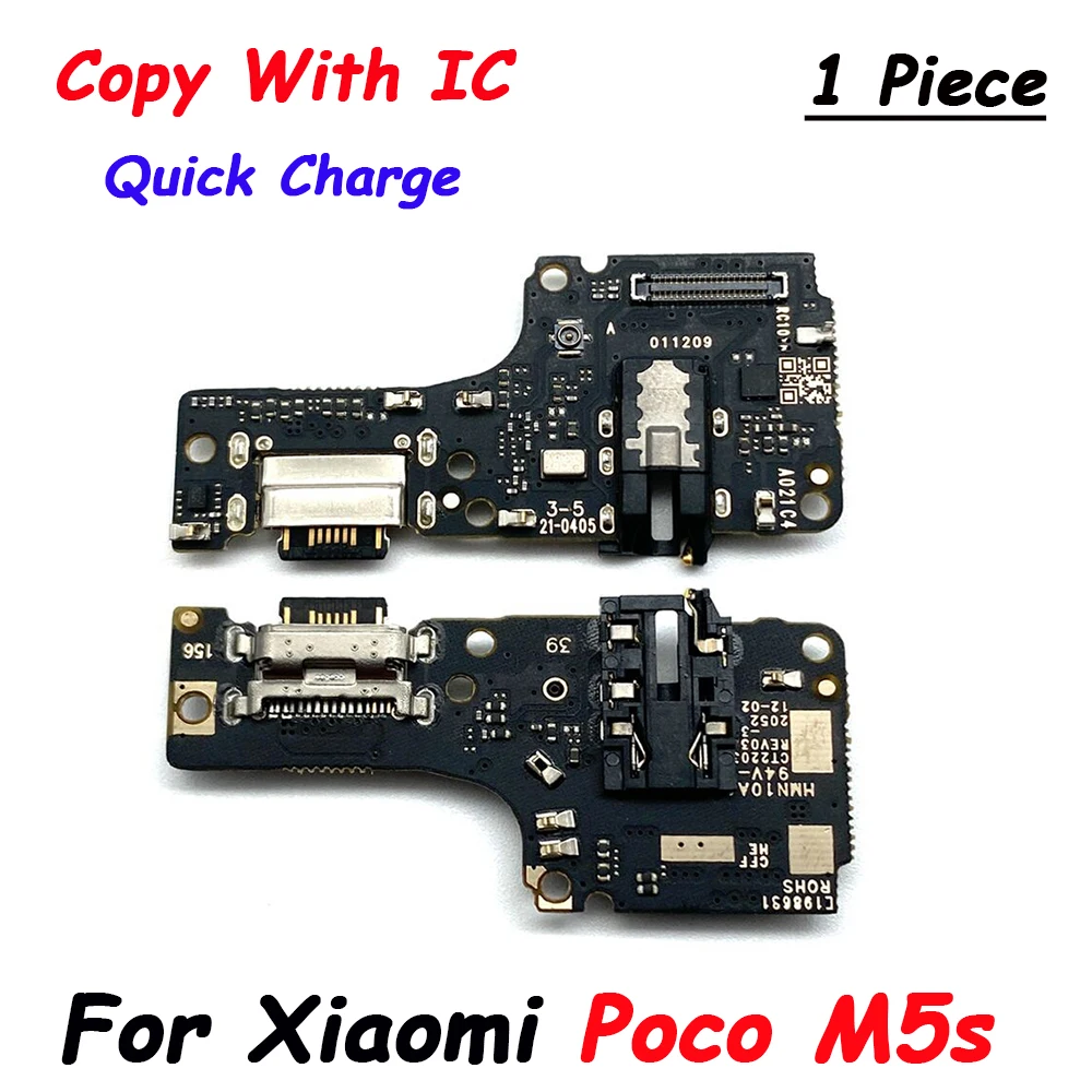 Tested USB charging board Dock Connector Microphone Board Flex Cable For Xiaomi Poco F1 F2 Pro F3 F4 M3 X3 X4 M4 Pro 4G 5G NFC