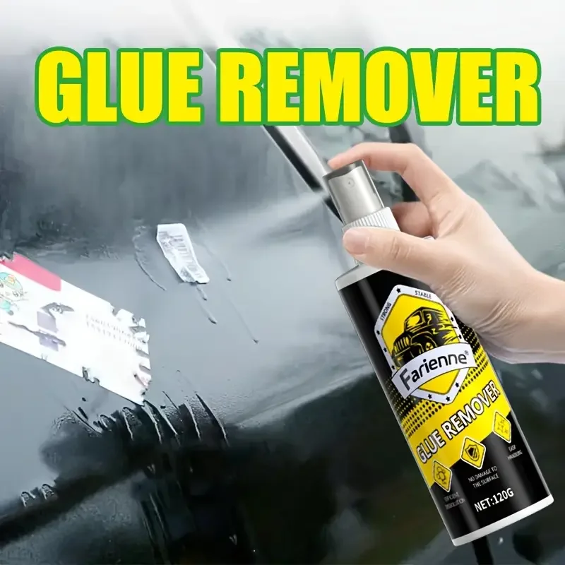 

Профессиональный спрей для удаления автомобильного клея со скребком — быстрое и не требующее остатков удаления оконных наклеек, этикеток и лент,