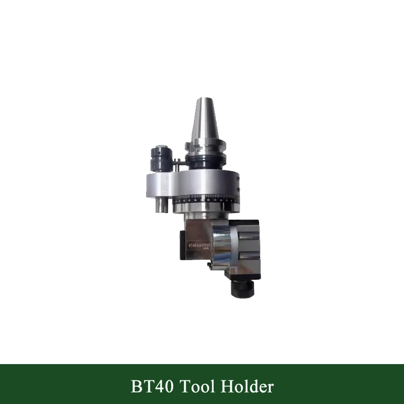 BT40-LU-ER20 Universal adjustable angle head ATC Spindle Tool Holder Single Head