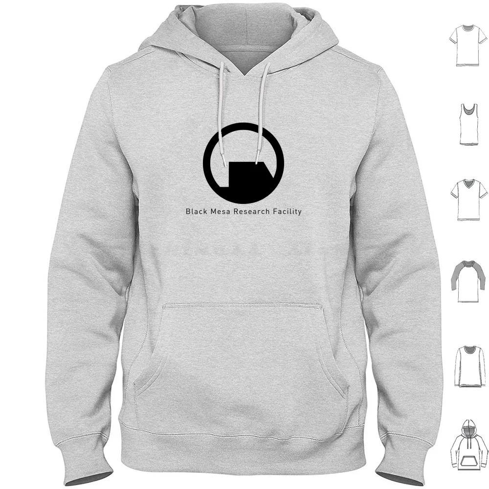 Black Mesa Logo Half-Life Hoodies Long Sleeve Half Life Half Life 2 Valve Portal Portal 2 Gordon Freeman Half Life