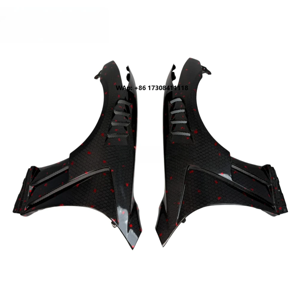 

Custom Honeycomb Carbon Fiber Fenders for Infiniti G37 Coupe, Customizable Carbon Fiber Colors