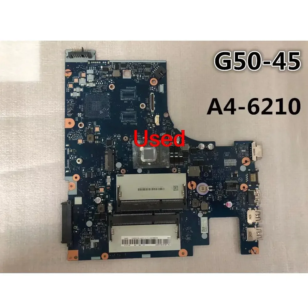 

Used For Lenovo G50-45 Laptop Motherboard mainboard ACLU5/ACLU6 NM-A281 with A4-6210 CPU UMA FRU:5B20F77217 5B20F77206