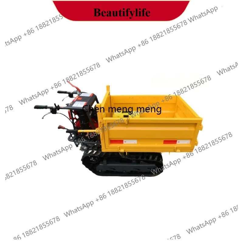 

z189 Small crawler transporter aisle shuttle chain track all terrain off road vehicle